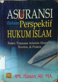 Asuransi dalam perspektif hukum Islam