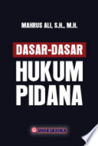 Dasar-dasar Hukum Pidana