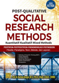 Post-Qualitative Social Research Method : Kuantitatif - Kualitatif - Mixed Methods