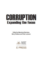 Corruption : Expanding The Focus