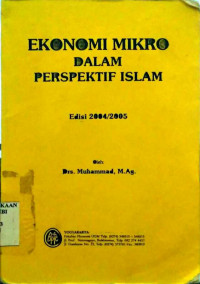 Ekonomi mikro dalam perspektif Islam