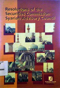 Resolutions of the securities comission syariah advisory council
