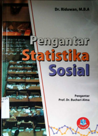 Image of Pengantar statistika sosial