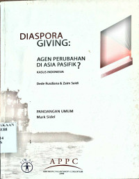 Diaspora giving: agen perubahan di Asia pasifik? kasus Indonesia