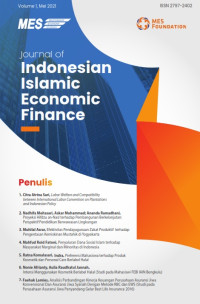 Image of Journal of Indonesian Islamic Economic Finance