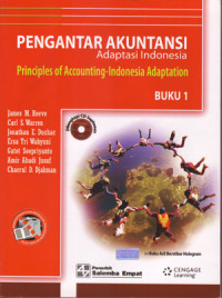 Pengantar Akuntansi Adaptasi Indonesia; princple of accounting-Indonesia Adaption