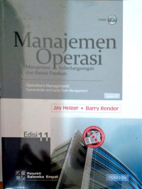 Manajemen Operasi: Manajemen Keberlangsungan dan Rantai Pasokan Buku 2