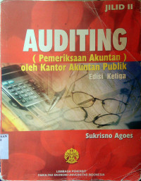 Image of Auditing ; Petunjuk Praktis Pemeriksaan Akuntan oleh Akuntan Publik buku 2