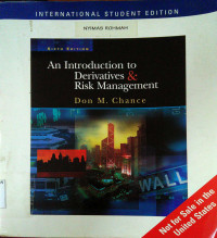 Image of An Introduction to Derivatives & Risk Management