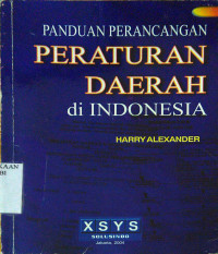 Panduan Perancangan Peraturan Daerah Di Indonesia