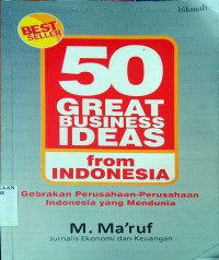 50 Great Business Ideas from Indonesia