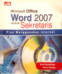 Microsoft Office Word 2007 untuk Sekretaris