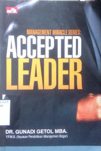 Image of Management Miracle Series: Accepted Leader